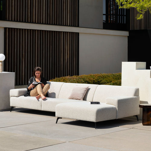 Divano modulare - LUGANO L - EUROFASHION HOMETEXTILES & CONCEPTS - contemporaneo / in tessuto / con braccioli