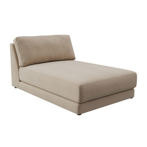 Chaise longue contemporanea - MONZA - EUROFASHION HOMETEXTILES & CONCEPTS - in tessuto / in faggio / 1 posto