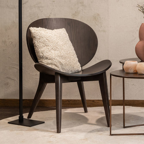 Sedia contemporanea - LEON - EUROFASHION HOMETEXTILES & CONCEPTS - da interno / in frassino / con supporto in frassino