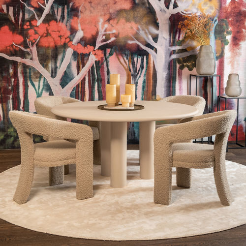 Sedia contemporanea - APEX - EUROFASHION HOMETEXTILES & CONCEPTS - da interno / in tessuto / con supporto in faggio