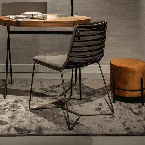 Sedia contemporanea - LINE - EUROFASHION HOMETEXTILES & CONCEPTS - da interno / in tessuto / con supporto in metallo