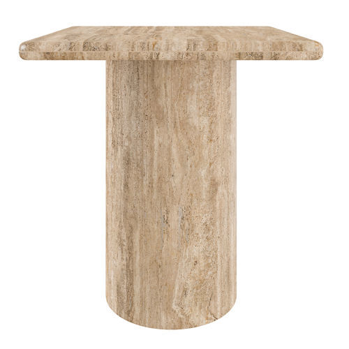 Tavolo d'appoggio contemporaneo - BEGA M - EUROFASHION HOMETEXTILES & CONCEPTS - in marmo / con supporto in marmo / quadrato