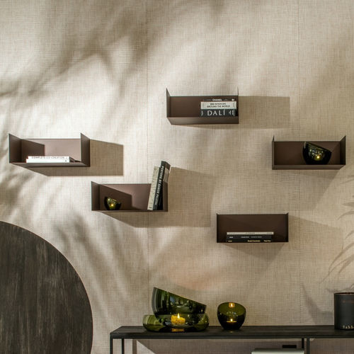 Mensola - LUCCA - EUROFASHION HOMETEXTILES & CONCEPTS - contemporaneo / in metallo / marrone