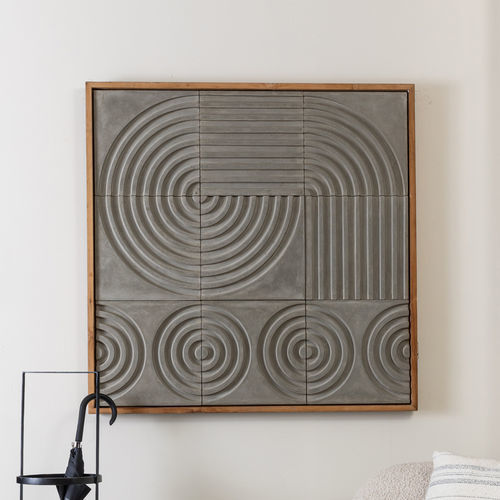 Quadro in legno - CIRCULAR - EUROFASHION HOMETEXTILES & CONCEPTS - contemporaneo