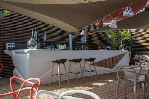 Mobile bar da giardino contract - BOND - binome