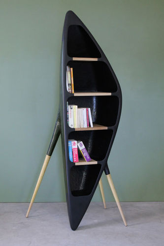 Libreria design originale - TRIPODE - binome - in resina