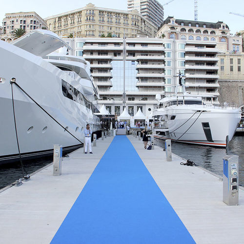 Pontile in legno - SUPER YACHT - Marinetek - in calcestruzzo / flottante