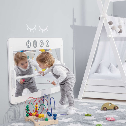 Specchio a muro - NE122-M77 - ALONDRA - contemporaneo / rettangolare / in MDF laccato