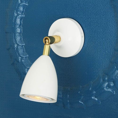 Applique contemporanea - LAINIO - Mullan Lighting - da interno / in ottone / in acciaio