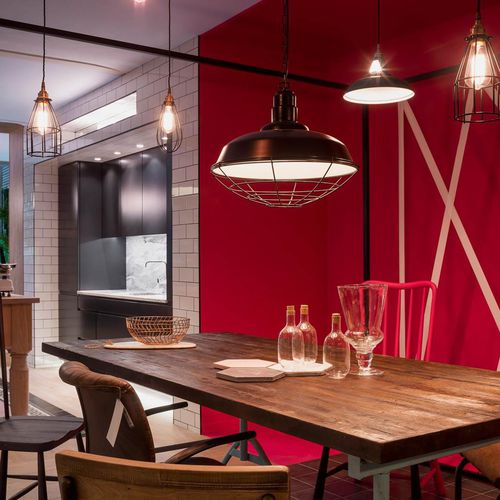 Lampada a sospensione - CHESTER - Mullan Lighting - in ottone / in acciaio / contemporanea