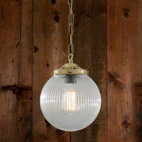 Lampada a sospensione - FITZROY - Mullan Lighting - in ottone / in vetro / classica