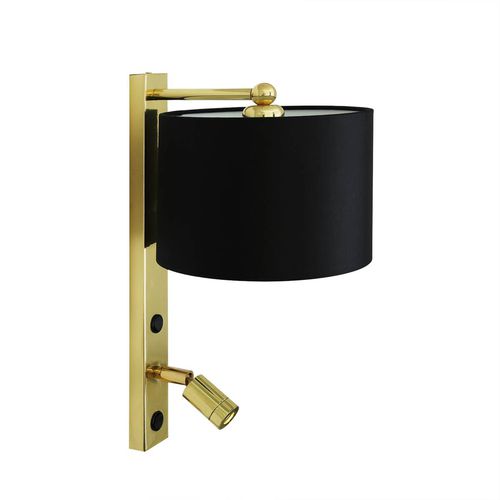 Applique contemporanea - KHUMO - Mullan Lighting - da interno / in ottone / tonda