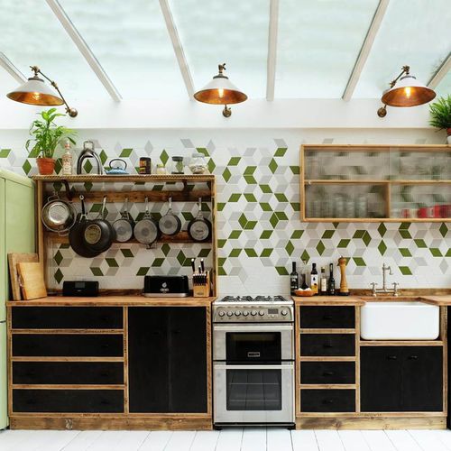 Applique in stile industriale - RIO  - Mullan Lighting - da interno / in ottone / tonda