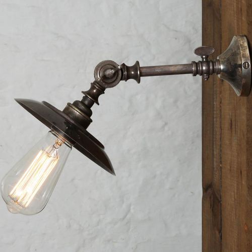 Applique classica - PORTER  - Mullan Lighting - da interno / in ottone / regolabile