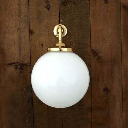 Applique in stile industriale - BAMAKO  - Mullan Lighting - da interno / in ottone / in vetro