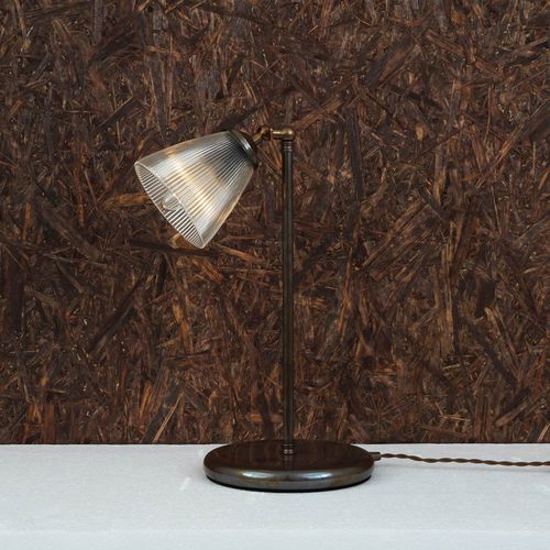 Lampada da tavolo - GADAR  - Mullan Lighting - in ottone / in acciaio / in vetro