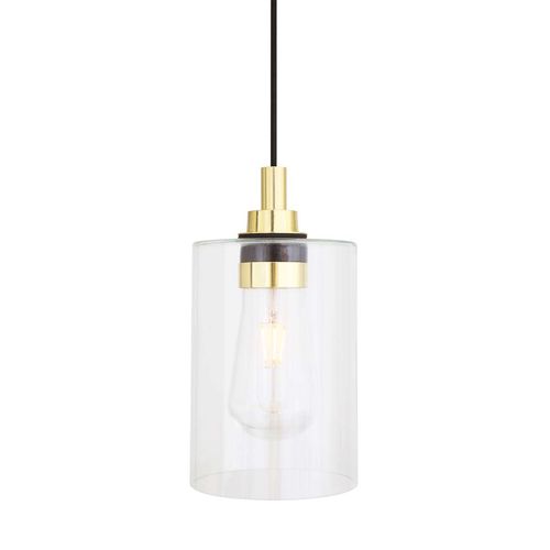 Lampada a sospensione - CALDER  - Mullan Lighting - in ottone lucidato / in vetro / classica