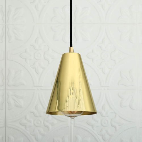 Lampada a sospensione - MOYA  - Mullan Lighting - in ottone lucidato / contemporanea / con cavo