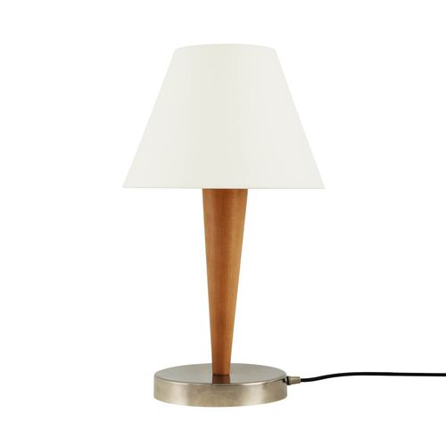 Lampada da tavolo - PERTH  - Mullan Lighting - in ottone / in legno / contemporanea