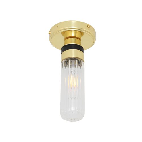 Plafoniera da bagno - TAY  - Mullan Lighting - contemporanea / tubolare / in vetro
