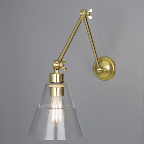 Applique per quadri contemporanea - LYX  - Mullan Lighting - in ottone / LED / da interno