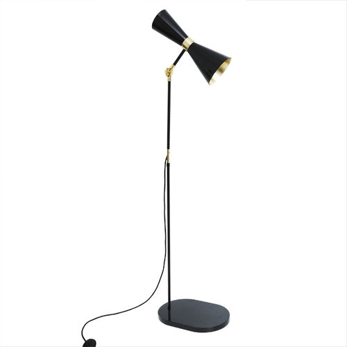 Lampada da terra - CAIRO  - Mullan Lighting - in ottone / in acciaio / contemporanea