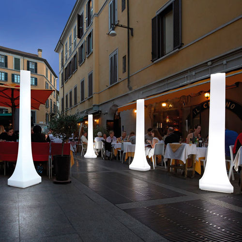 Lampada da pavimento - STAR PROGETTI - in plastica / design originale / senza fili