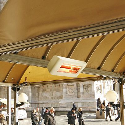 Stufa ad infrarossi da parete - 55 - STAR PROGETTI - elettrica / contract / tubo radiante