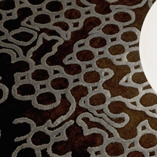 Tappeto contemporaneo - GAP - Warli - a motivi / in lana della Nuova Zelanda / in viscosa