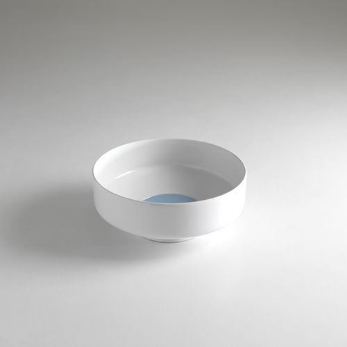 Lavabo da appoggio - SAV 400  - BLEU PROVENCE - in ceramica / rotondo / contemporaneo
