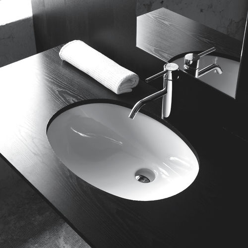 Lavabo da incasso - BP020  - BLEU PROVENCE - in ceramica / ovale / contemporaneo