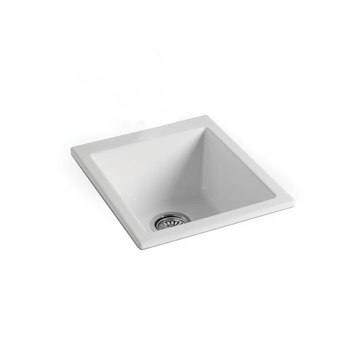 Lavello a 1 vasca - Stove 41 - LK06 - BLEU PROVENCE - senza gocciolatoio / in ceramica / da incasso