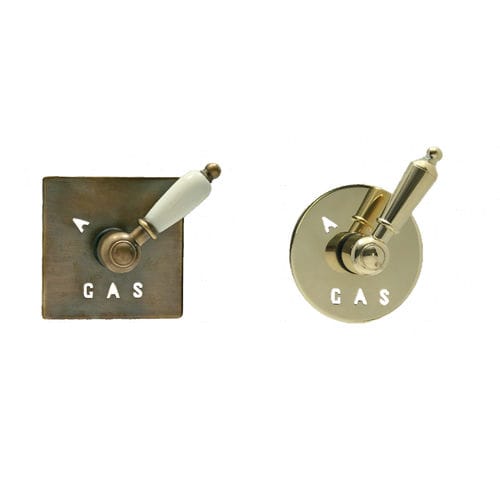 Rubinetto d'arresto da parete - RKA01-RKA02 - BLEU PROVENCE - in ottone / da interno / 2 fori