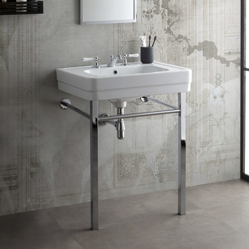 Lavabo con piedi - BASINS & METAL STANDS - BLEU PROVENCE - in ceramica / personalizzabile / fori su richiesta