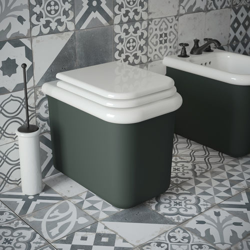 WC filomuro - TC220 - BLEU PROVENCE - in ceramica / per scuola / per scuola materna