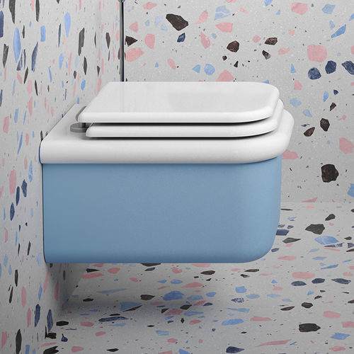 WC sospeso - TC226 - BLEU PROVENCE - in ceramica / per scuola / per scuola materna