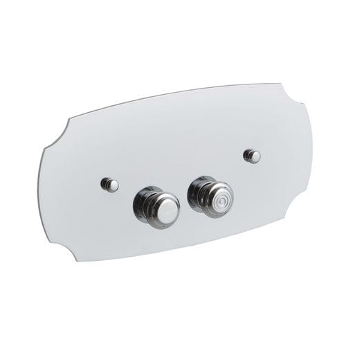 Placca di scarico doppia - PLGB04 - BLEU PROVENCE