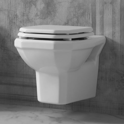 WC sospeso - BP726 - BLEU PROVENCE - in ceramica / per uso residenziale / contract