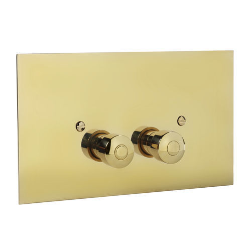 Placca di scarico doppia - PLGB06 - BLEU PROVENCE