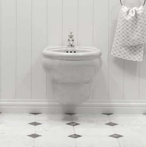 Bidet sospeso - BP336 - BLEU PROVENCE - in ceramica