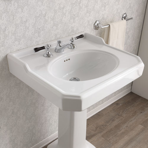 Lavabo sospeso - BP765 - BLEU PROVENCE - in ceramica / Made in Italy / di lusso