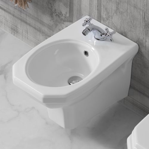Bidet sospeso - BP736 - BLEU PROVENCE - in ceramica