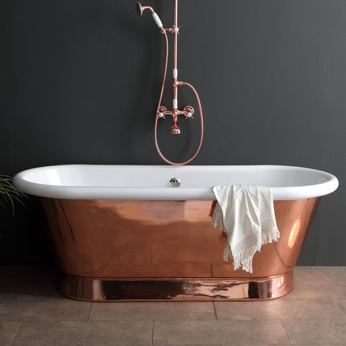 Vasca da bagno ovale - ELEGANCE - BLEU PROVENCE - da appoggio / per ambiente abitativo / ad uso professionale