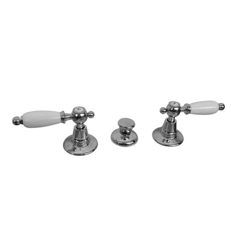 Miscelatore doppio comando per bidet -  RBA106CR - RBC106CR - RBF106CR - RBO106CR - BLEU PROVENCE - da appoggio / in ottone / da bagno
