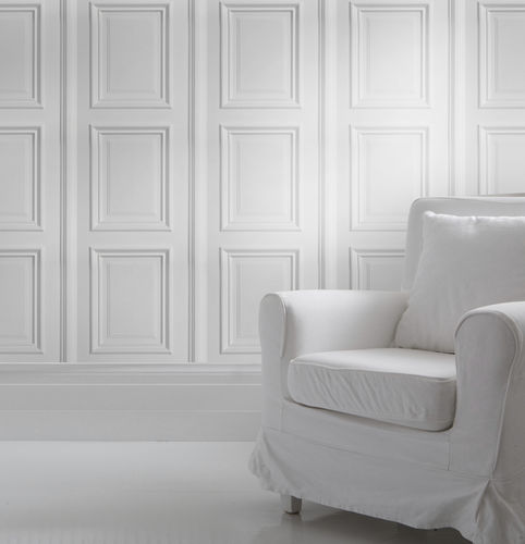 Carta da parati classica - PANELLING - Mineheart - in tessuto / in vinile / monocromatica