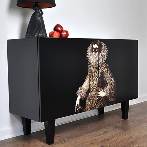Credenza contemporanea - ELIZABETH - Mineheart - in MDF laccato