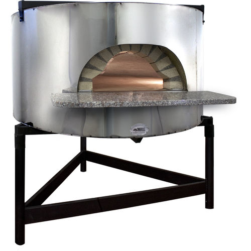 Forno a pizza professionale - BASE-MEC 80 - AMBROGI srl - a gas / a legna / da incasso