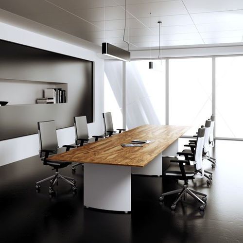 Tavolo da riunione contemporaneo - CEO - MASCAGNI - in legno / rettangolare / professionale