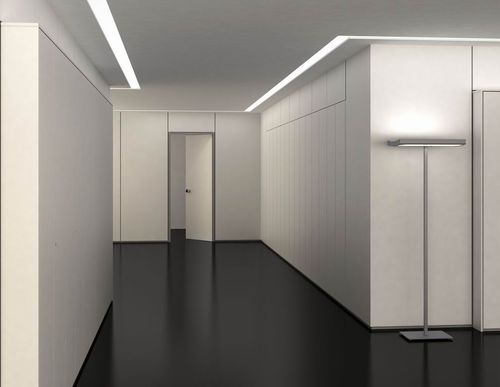 Parete fissa - BOX - MASCAGNI - in legno / da ufficio