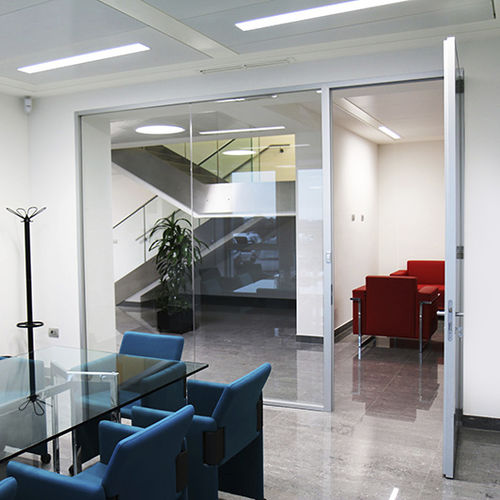 Parete fissa - ALLINONE SLIM - MASCAGNI - a vetrina / da ufficio